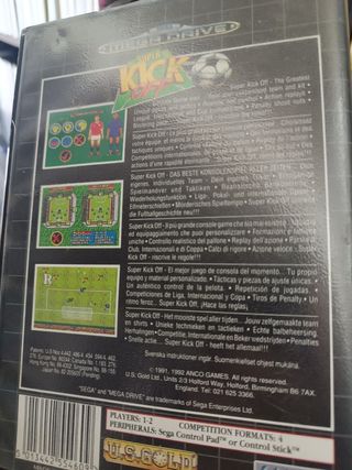 Super Kick Off - Sega Megadrive