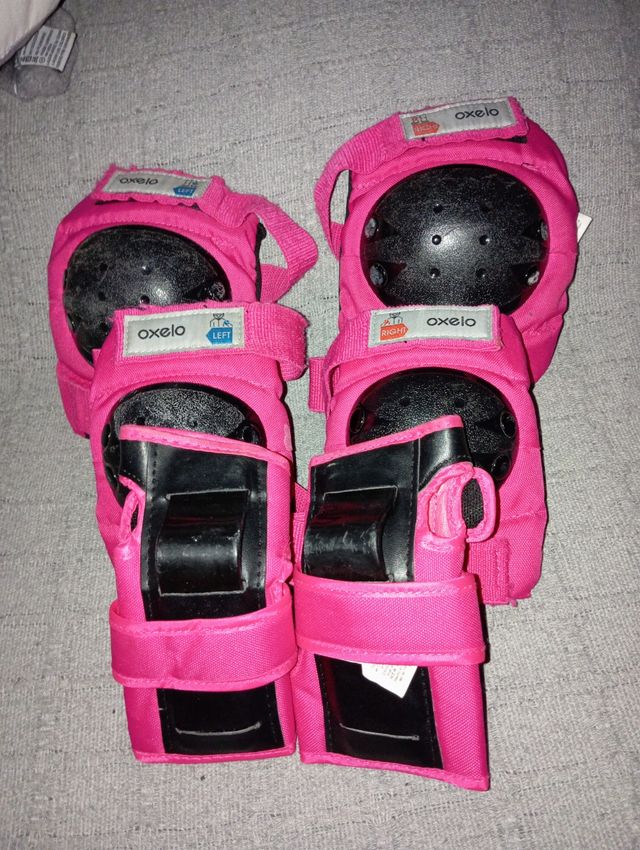 Protecciones patinaje infantil