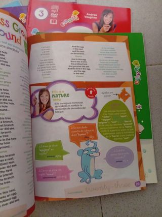 Lote 7 revistas inglés infantiles