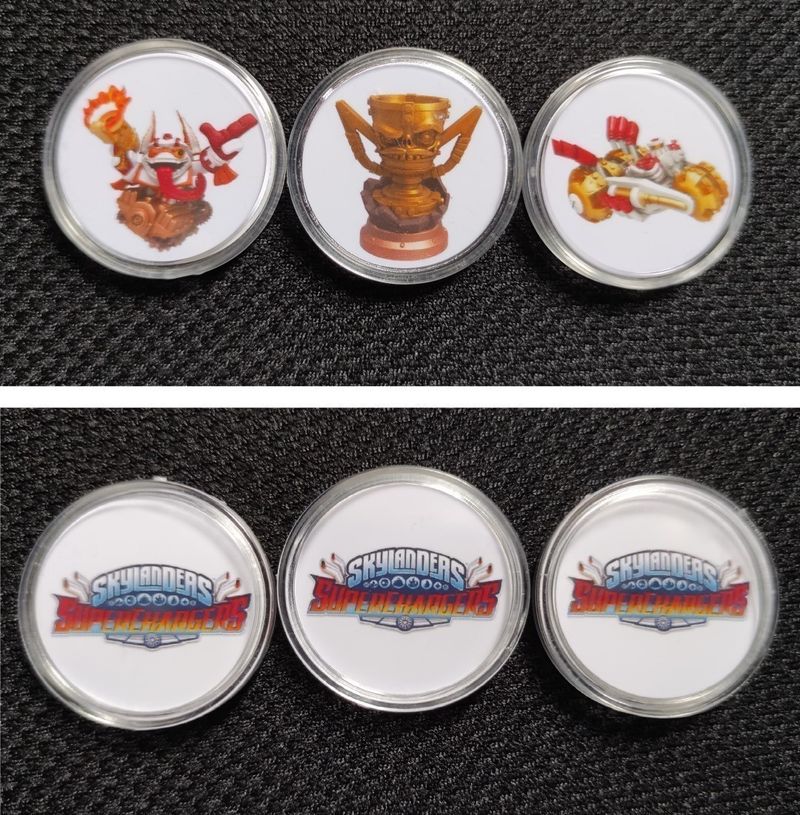 Imagen de Monedas Skylanders Superchargers - Acción de carreras terrestres