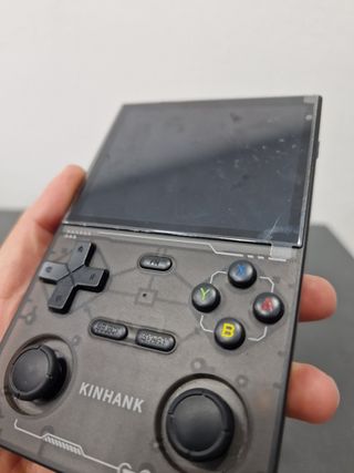 Consola retro KINHANK negra para piezas 2407/08 