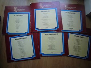 LOTE 11 LP'S VINILO EL CANCIONERO FLAMENCO