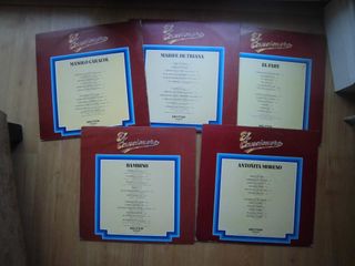 LOTE 11 LP'S VINILO EL CANCIONERO FLAMENCO