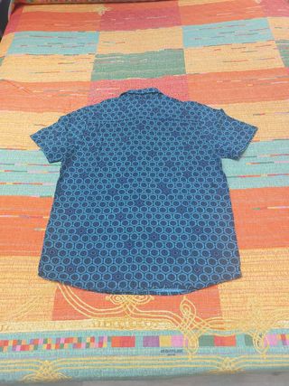 Camisa Volcom azul y negra - Talla S