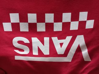 Sudadera roja Vans - Talla M