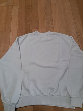 Sudadera Bershka blanca talla S