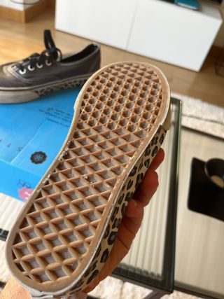 Zapatillas Vans grises talla 37,5
