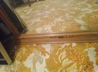 Espejo madera dorado