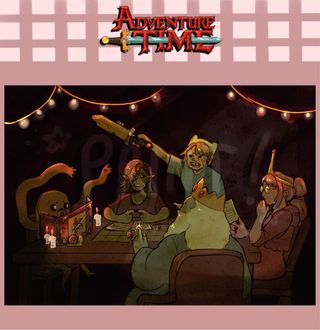 Illustrazione Adventure Time fatta da me