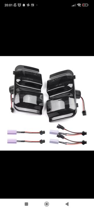 Intermitentes LED espejo Fiat, Peugeot, Citroen.
