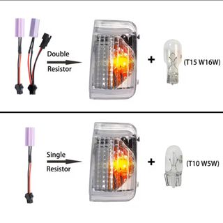 Intermitentes LED espejo Fiat, Peugeot, Citroen.