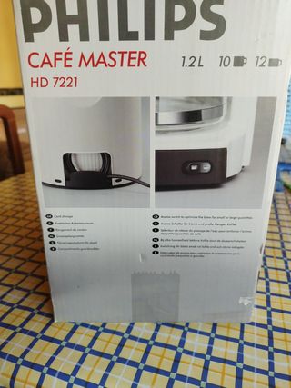 Cafetera PHILIPS eléctrica - Nueva