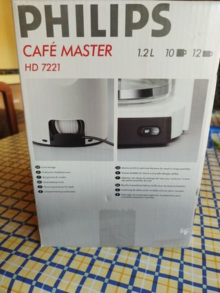 Cafetera PHILIPS eléctrica - Nueva