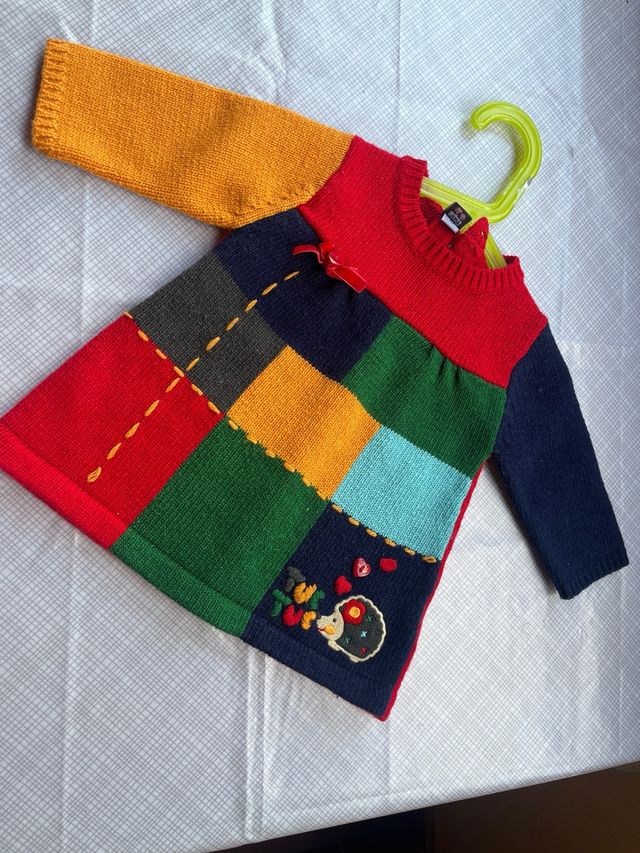 Vestido bebé niña 6 meses, invierno. 10eur C/U