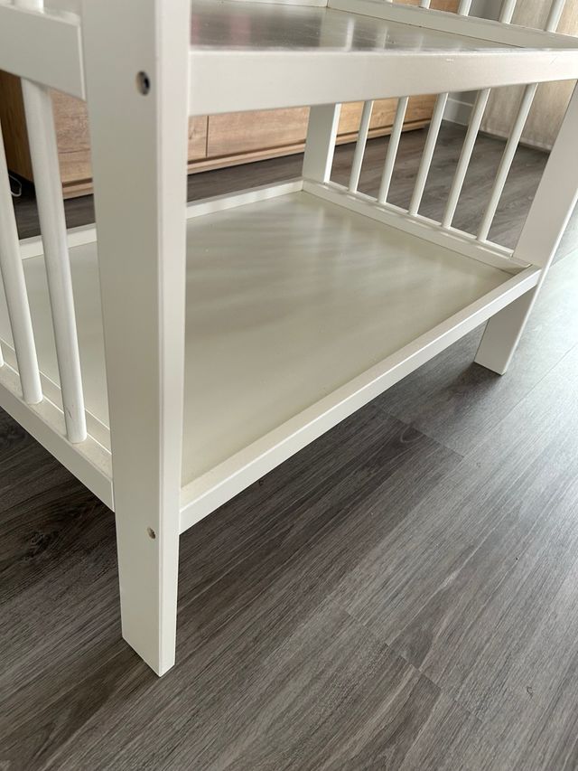 Cambiador bebé IKEA blanco