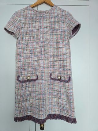 Chaqueta rosa Zara - Tweed