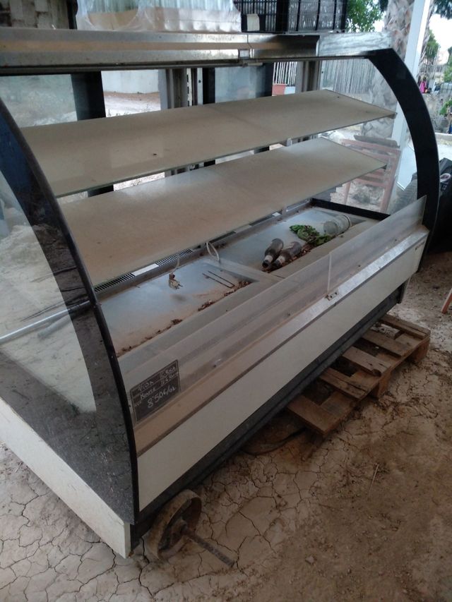 Vitrina frigorífica acero inoxidable