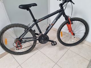 Bicicleta Rockrider RR 5.2 JR negra de 24"