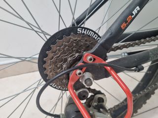 Bicicleta Rockrider RR 5.2 JR negra de 24"