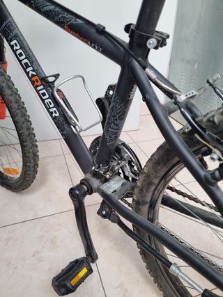 Bicicleta Rockrider RR 5.2 JR negra de 24"
