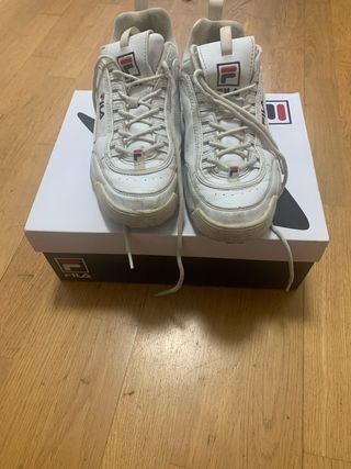 Zapatillas Fila blancas