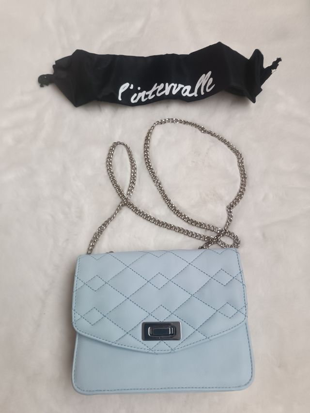 Bolso bandolera L'intervalle azul