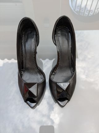 Tacones negros -talla 37