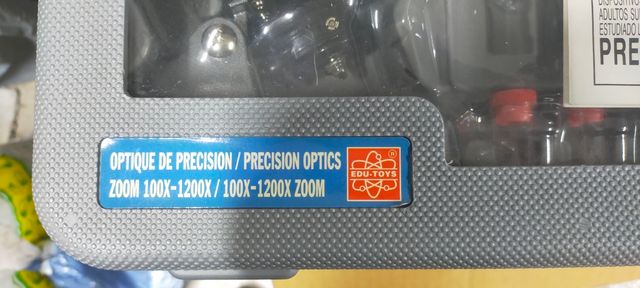 Microscopio 100x-1200x Edu-Toys