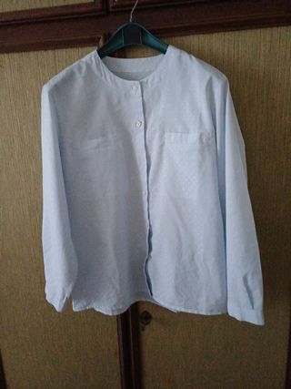 Camicia azzurra donna