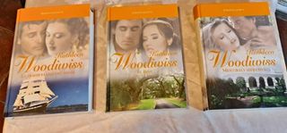 Lote de 5 libros románticos de Kathleen Woodiwiss