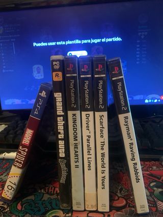 PS2, PS4 & PC Juegos - 6 juegos
