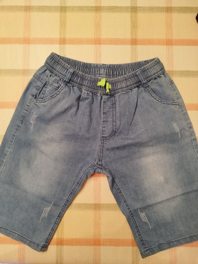 Shorts vaqueros niño - Talla 11/12