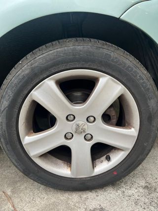 5 Llantas 16" Peugeot - 205/55R16 91V