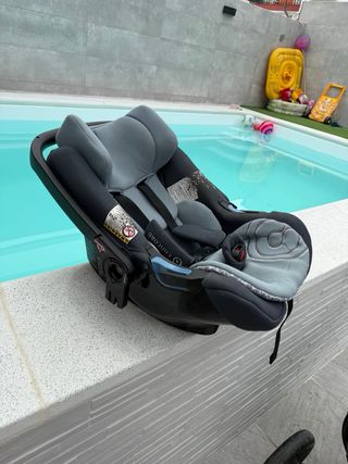 Silla paseo bebé + silla coche + capazo + grupo 0