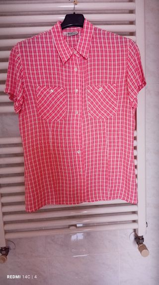 Camicia Marella rosso-bianca