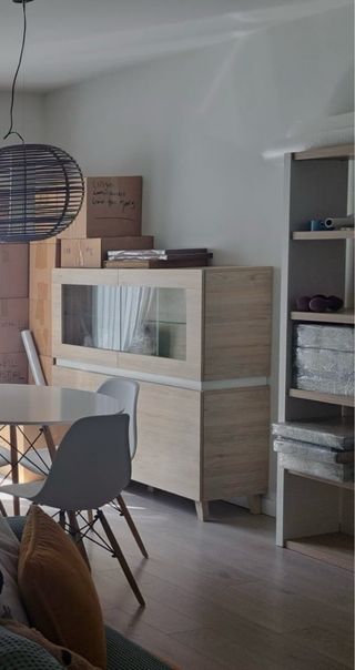 Vitrina madera clara - Mueble expositor