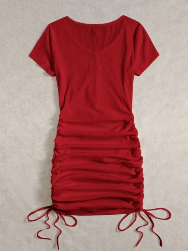 Vestido rojo Shein talla S
