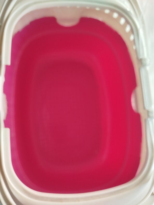 Transportín mascotas rosa-blanco