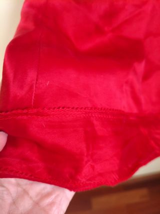 Blusa Tintoretto roja seda