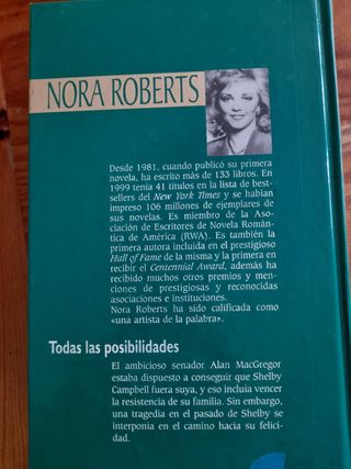 Todas las posibilidades Nora Roberts Libro