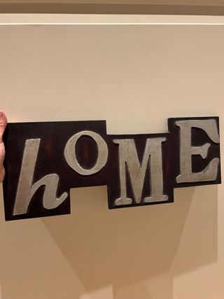 Letrero Home - Decoración Pared