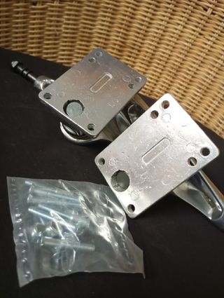 Ejes Skateboard 5.5" + Tornillos. Nuevos
