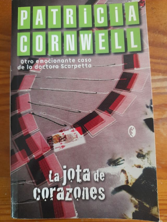 La Jota de Corazones Patricia Cornwell Libro