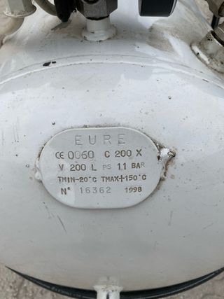 Compresor de pistón EURE 200L