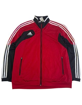 Felpa Adidas rossa vintage taglia XL