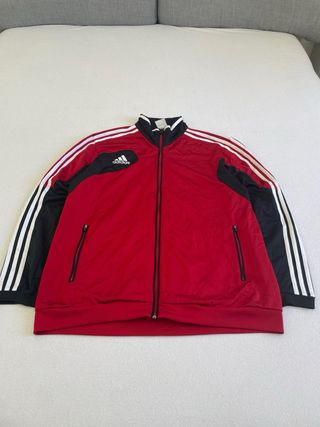 Felpa Adidas rossa vintage taglia XL