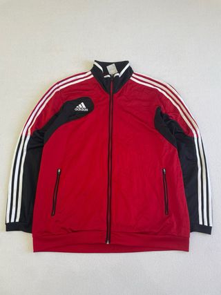Felpa Adidas rossa vintage taglia XL