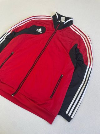 Felpa Adidas rossa vintage taglia XL