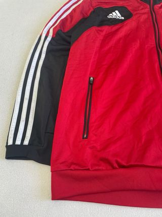 Felpa Adidas rossa vintage taglia XL