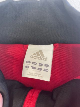 Felpa Adidas rossa vintage taglia XL